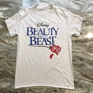 Beauty and the beast the musical cast tee disney